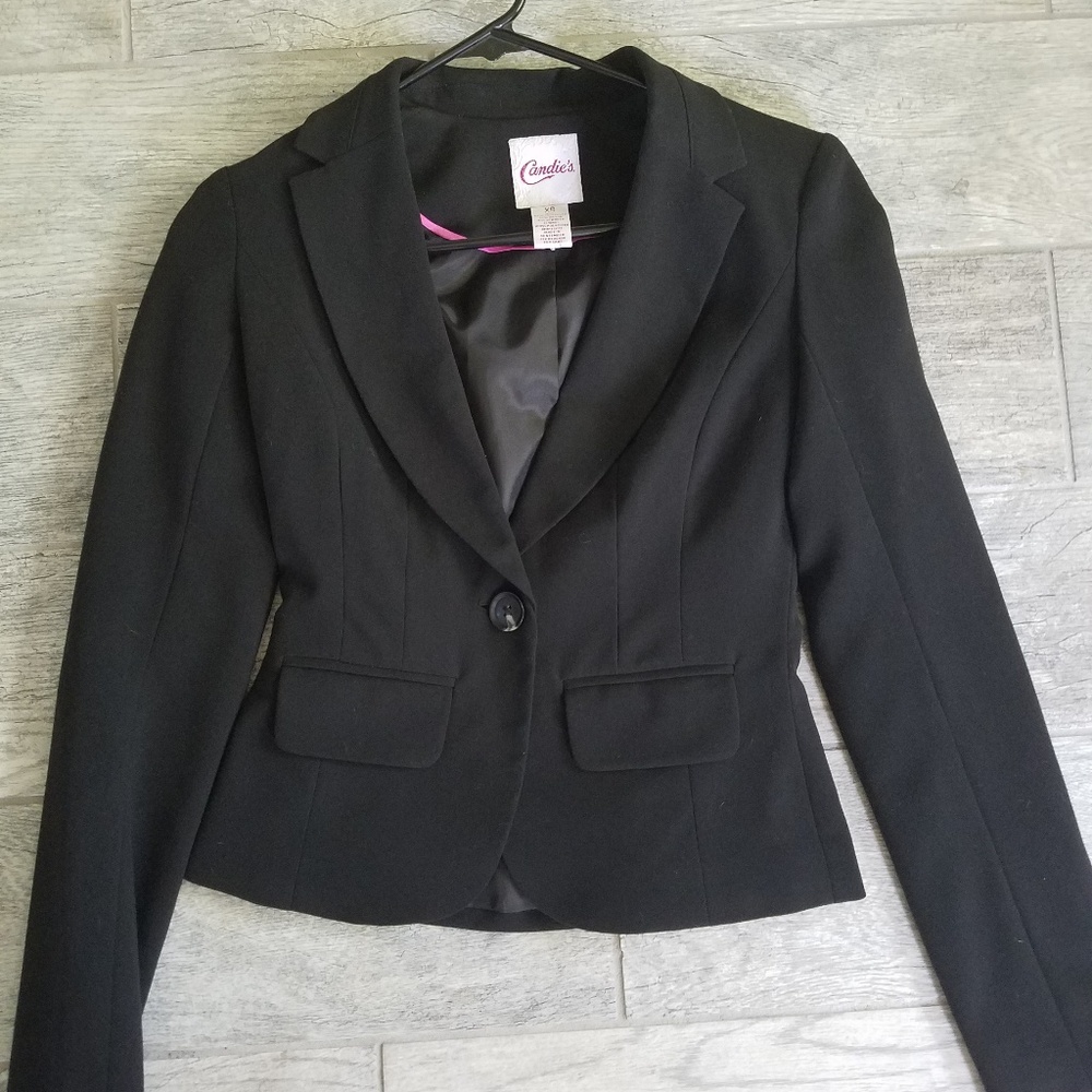 Candies black blazer